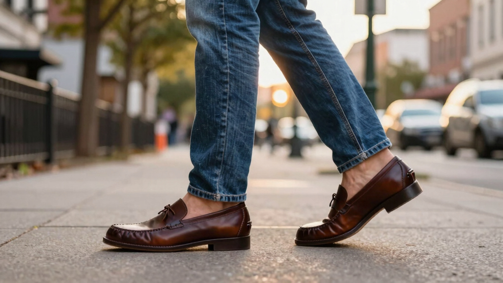 best elegant shoes for jeans