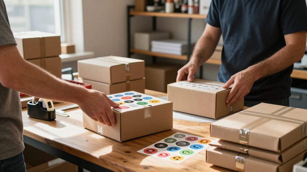 custom logo stickers for businesses