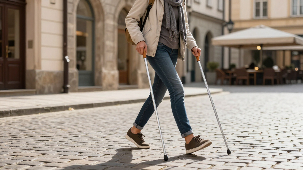 best foldable walking cane for travel in europe