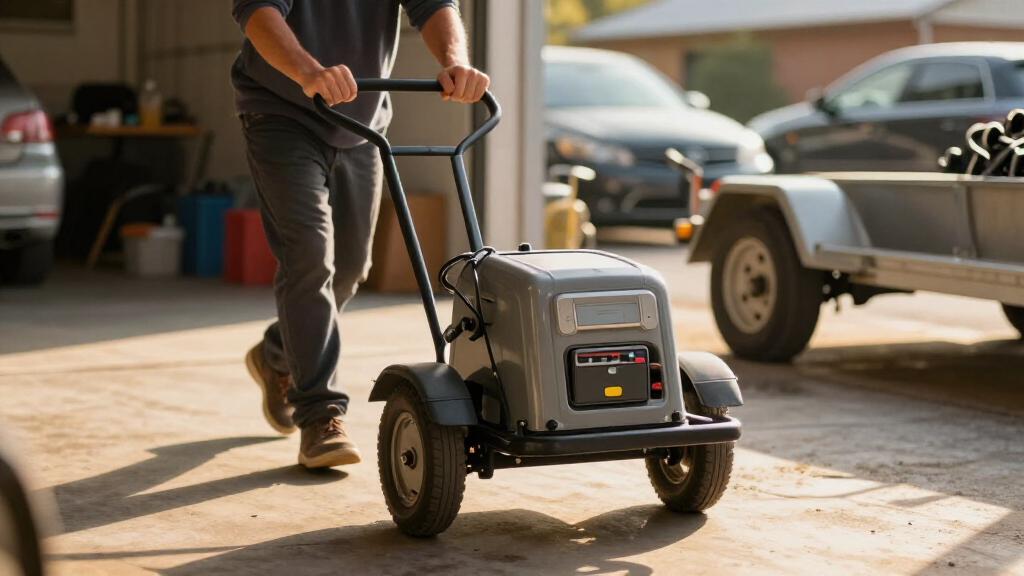 trailer dolly powered electric