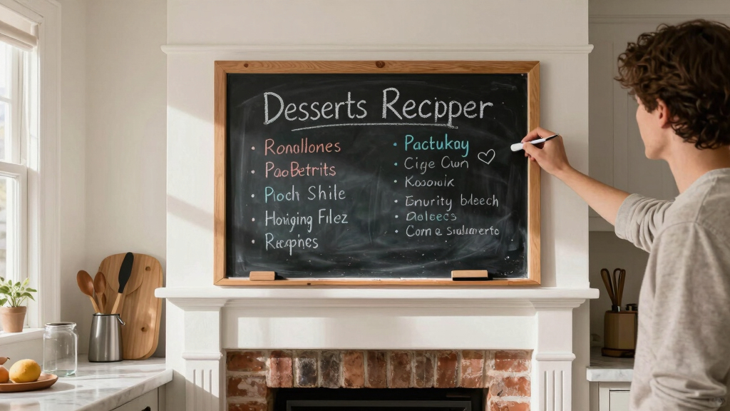 best fireplace chalkboards