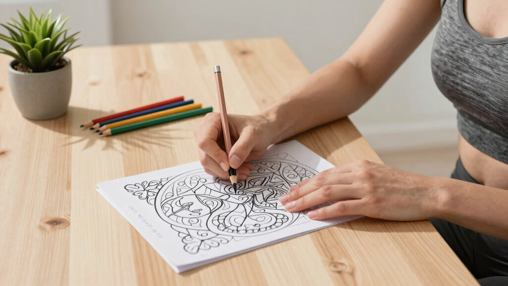 stress relief adult coloring books