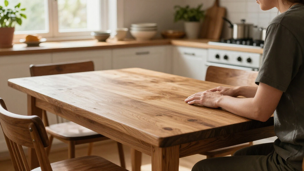 solid wood dining tables