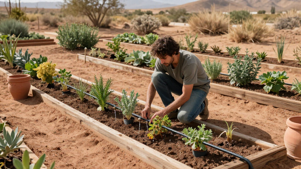 drip irrigation kits for desert gardens