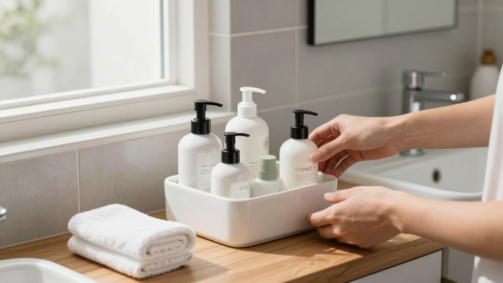 bathroom organizer
