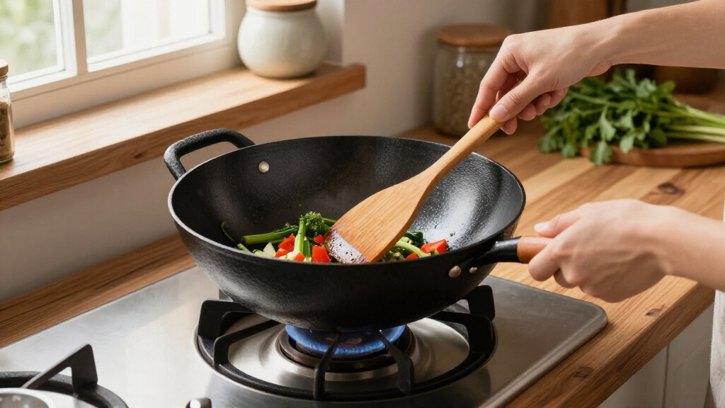 high end carbon steel wok for home