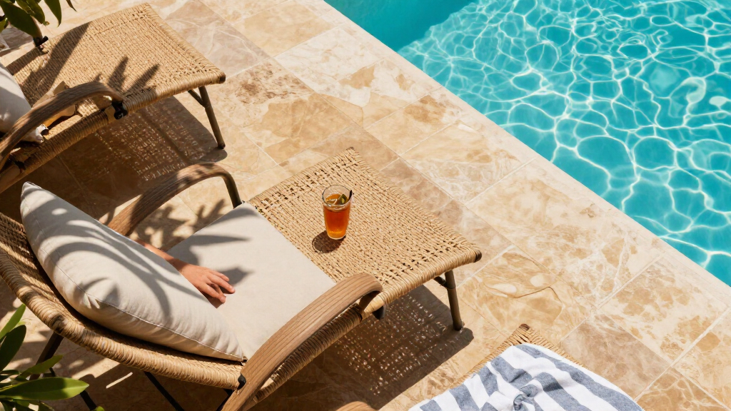 poolside patio furniture