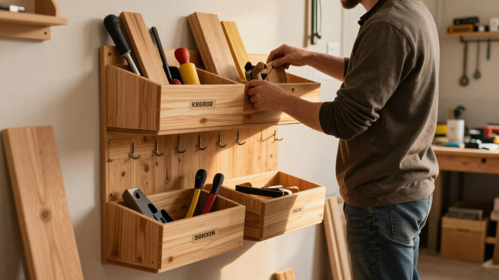 woodworking storage and organization