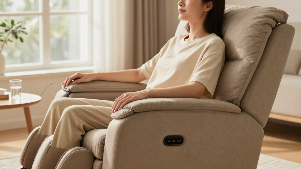 panasonic heat and massage recliner