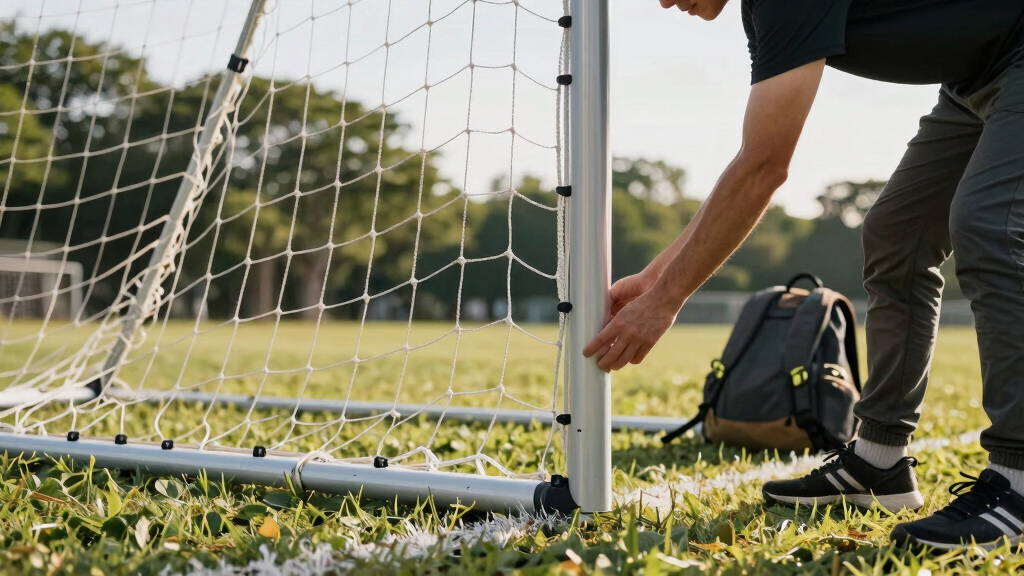 portable outdoor soccer goal