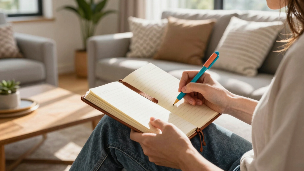 self-care journal for renewal