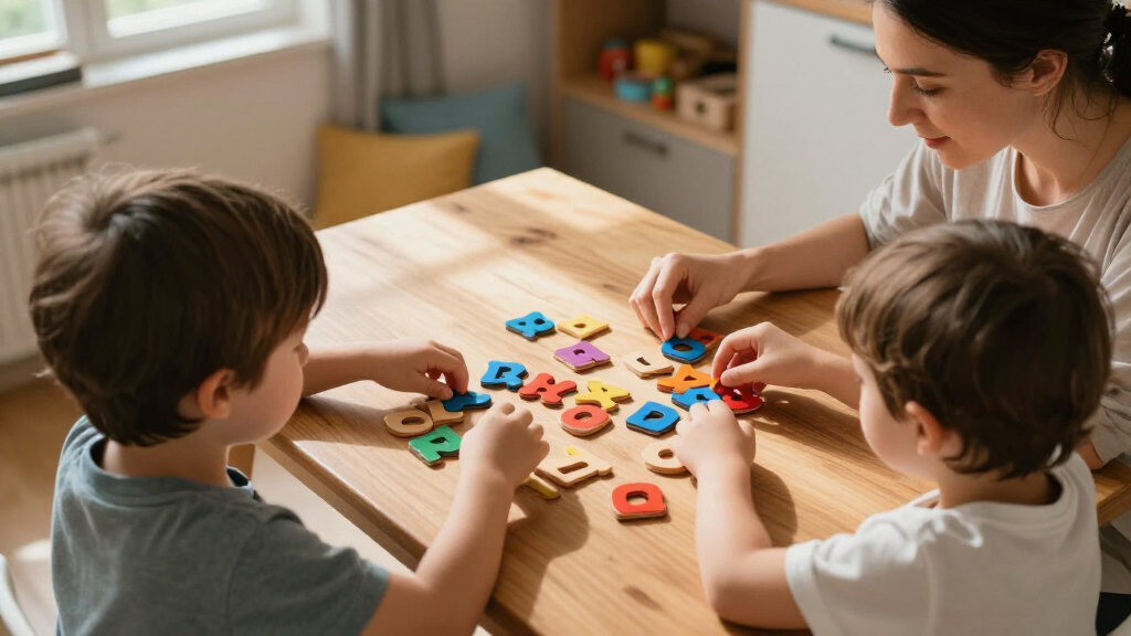 wooden alphabet puzzles uppercase