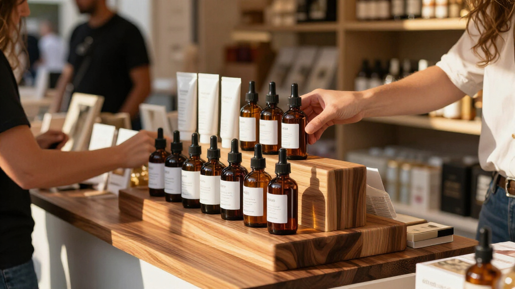 The Display Stand Setup That Makes Branded Products Easier to Notice