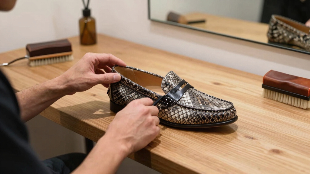 best snakeskin loafers
