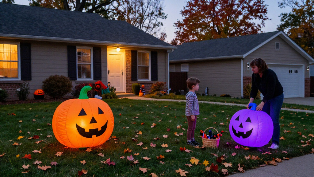 halloween outdoor inflatables