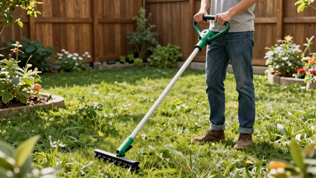 best straight shaft string trimmers for tall users