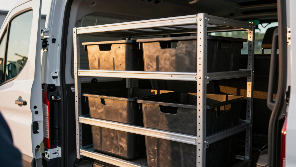 best Ford Transit van organization systems