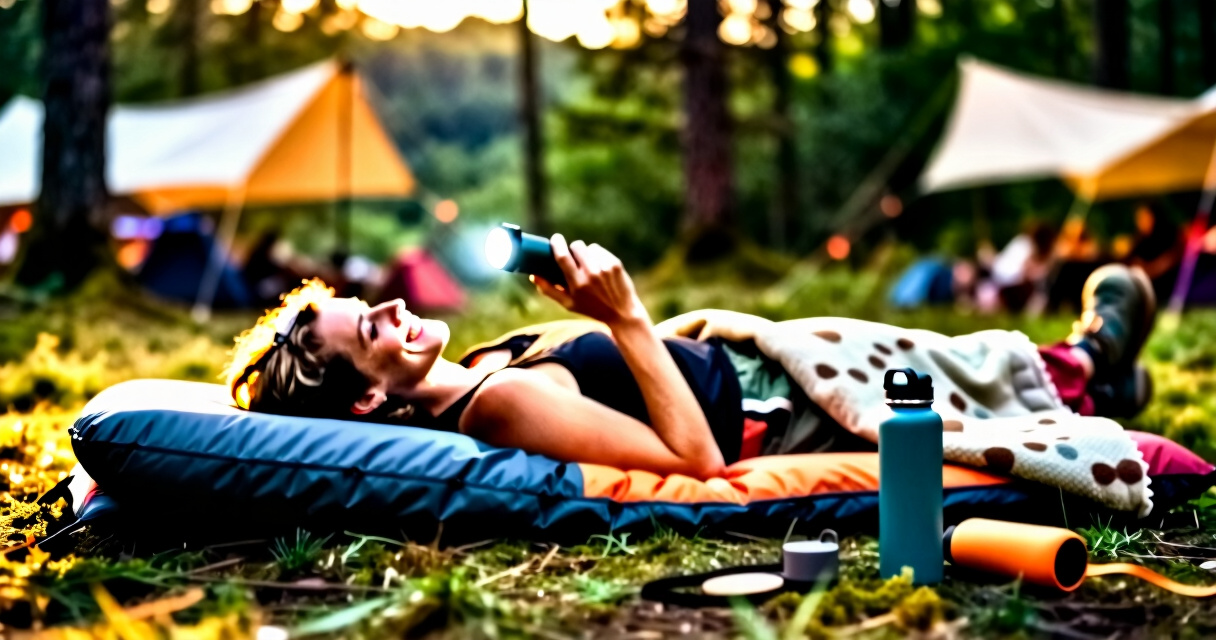 best festival sleep setup gear