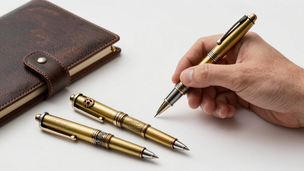 steampunk pen set