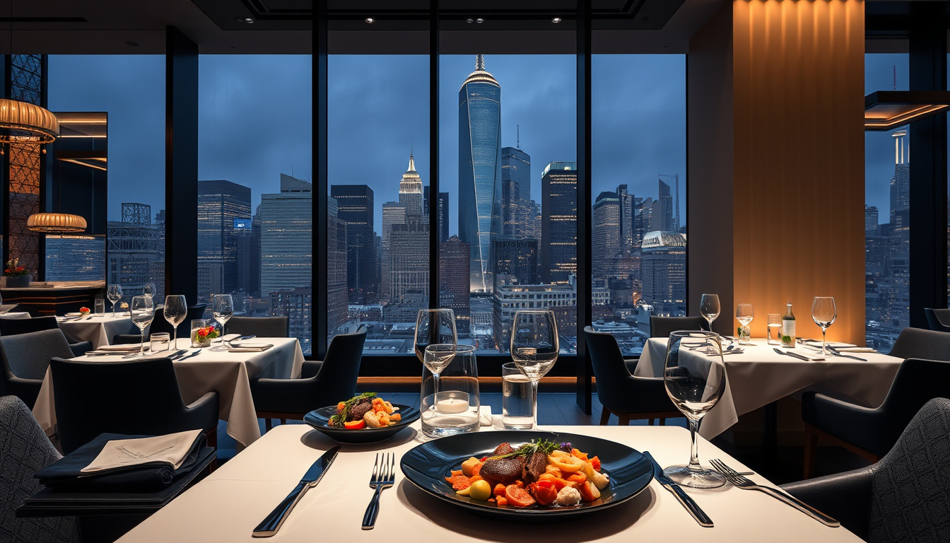 Indulge in Exquisite Fine Dining American Cuisine Near the World Trade Center NYC