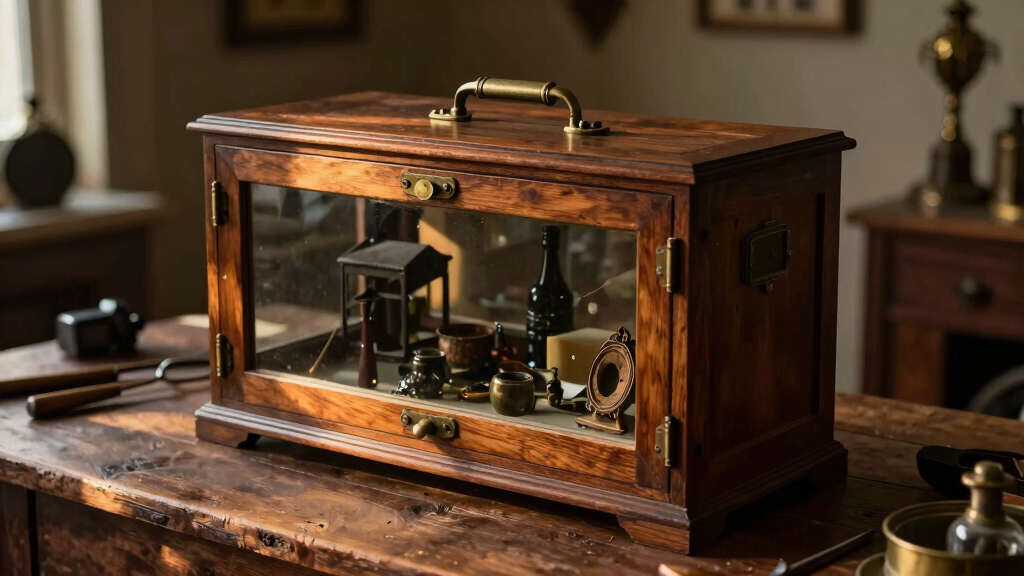 best premium antique display case for haunted objects