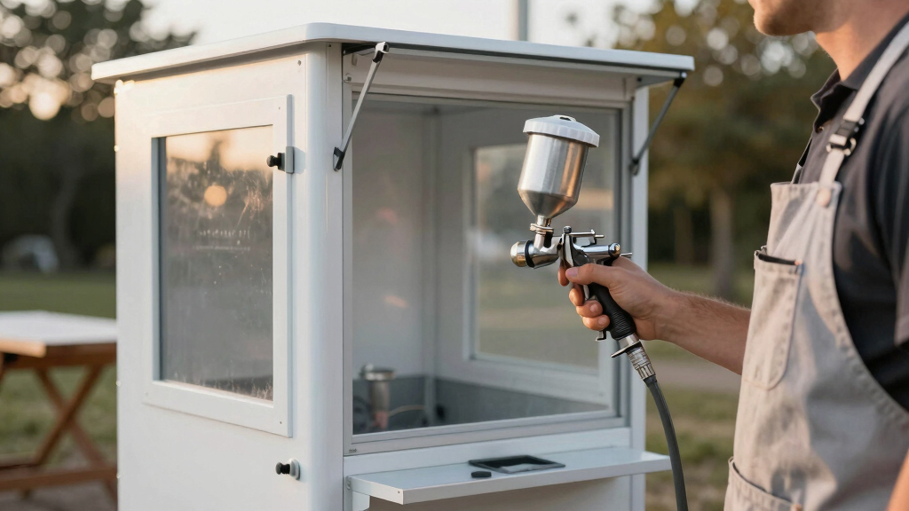 best spray booth for art finishing