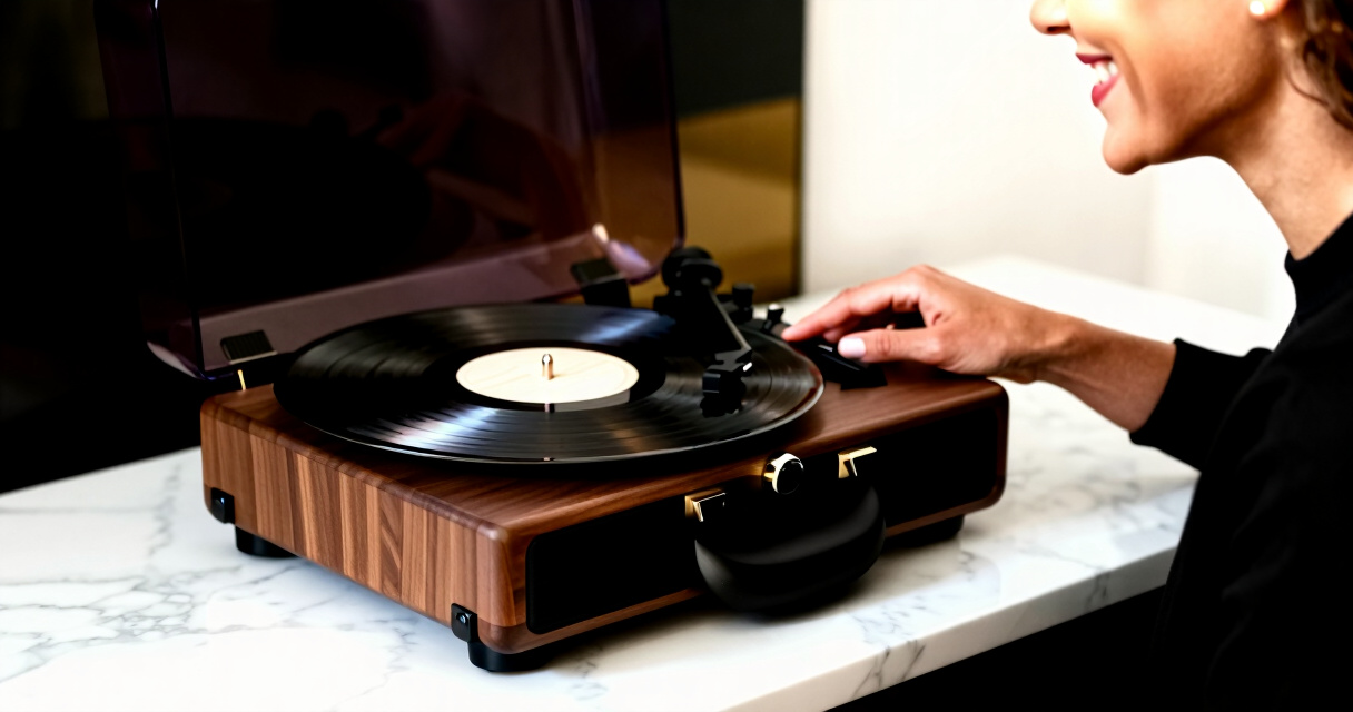 record players with speakers