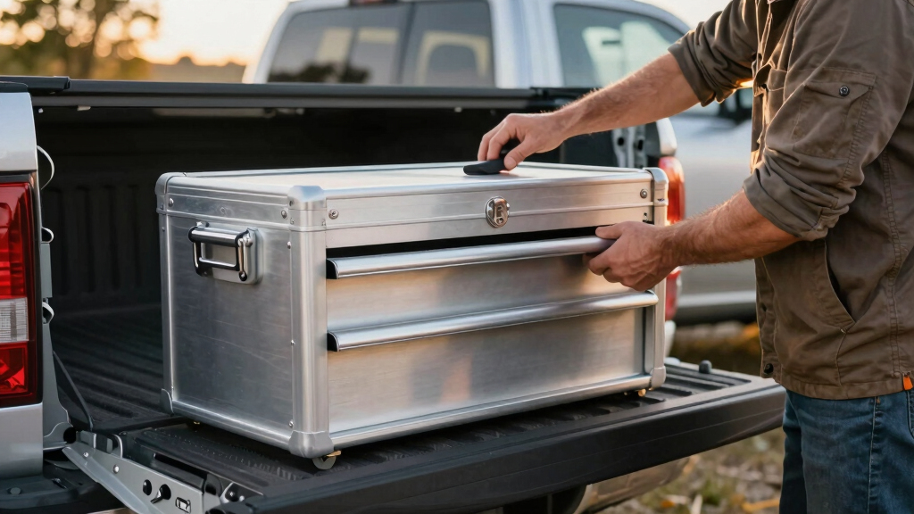 best truck bed toolbox aluminum crossover