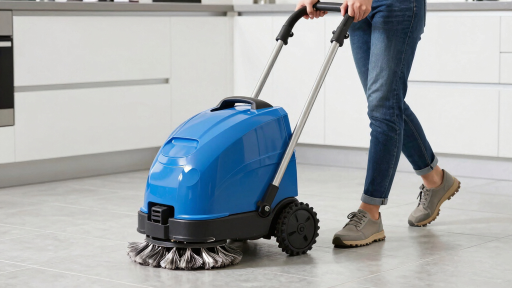walk behind scrubber