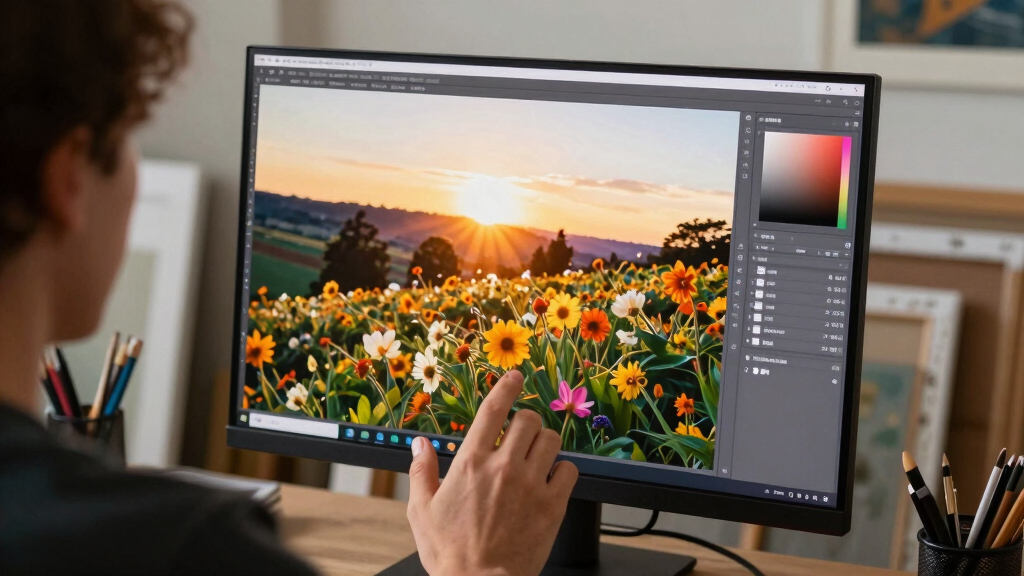 best wide gamut monitor for fine art printing