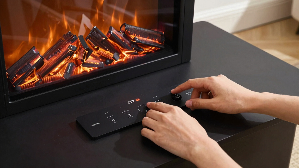 best electric fireplace insert premium