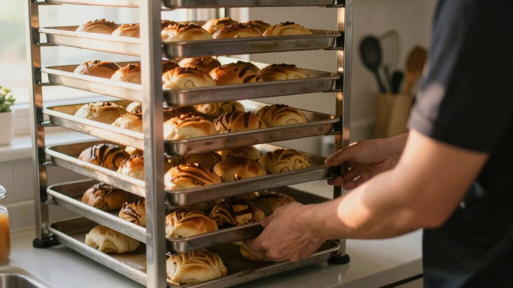 best commercial sheet pan rack for home bakers