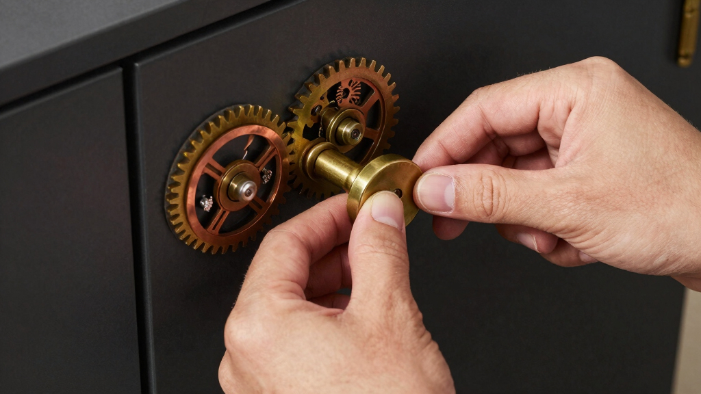 steampunk cabinet pulls set