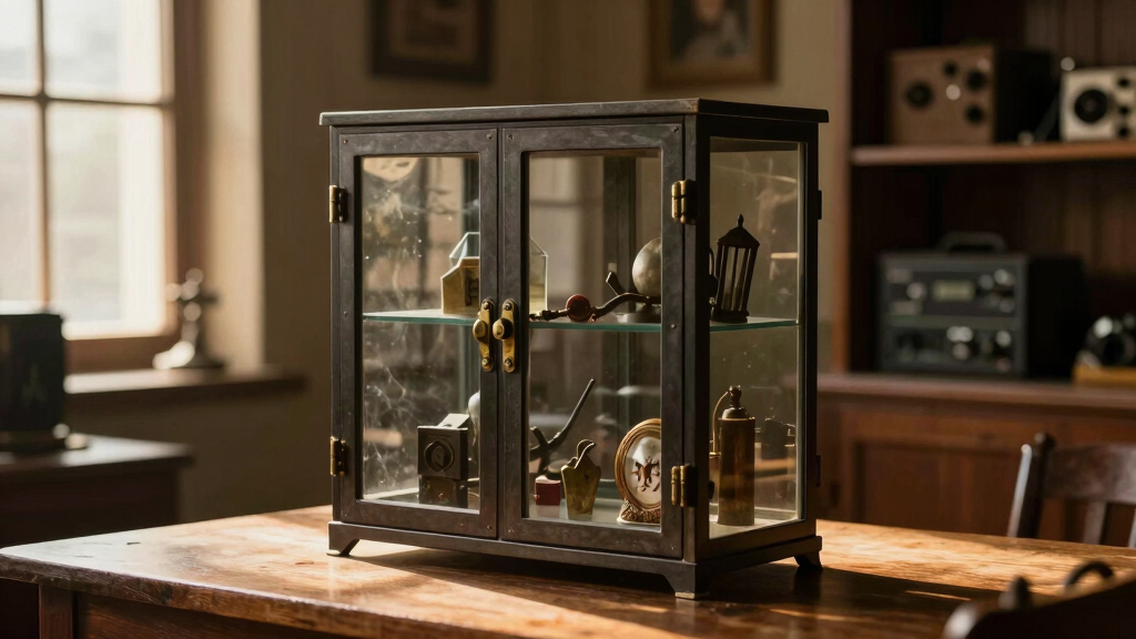 best lockable glass cabinet for haunted artifacts