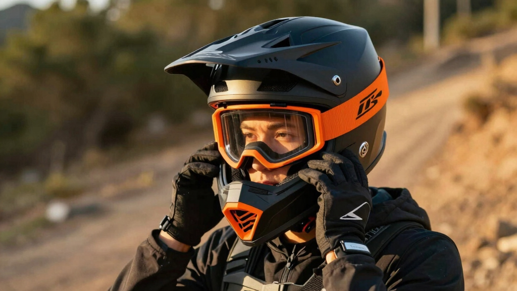 best premium goggle-ready dual sport helmet