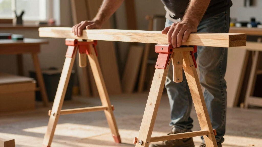 best folding sawhorses heavy duty