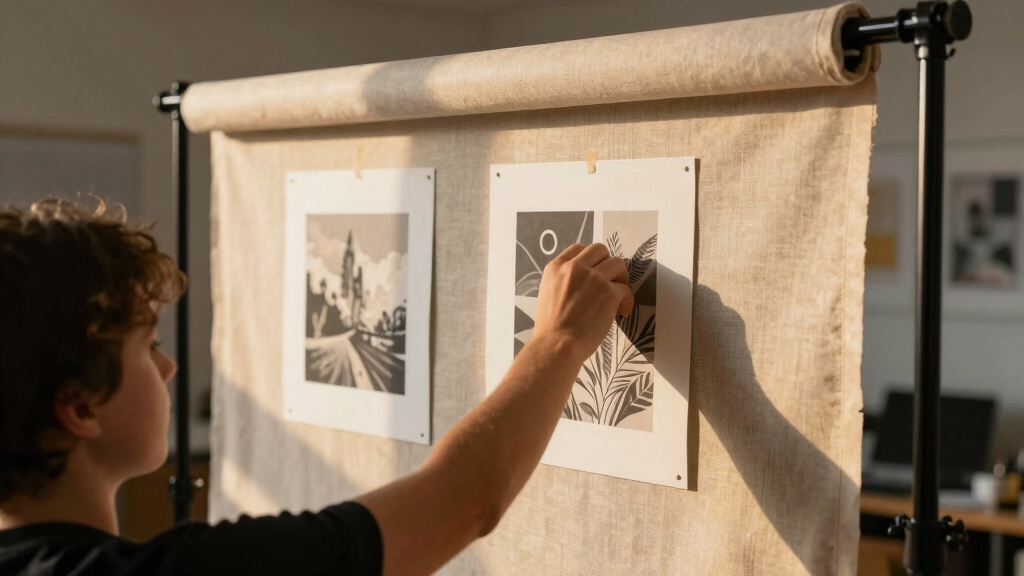 best photography backdrop system for artwork