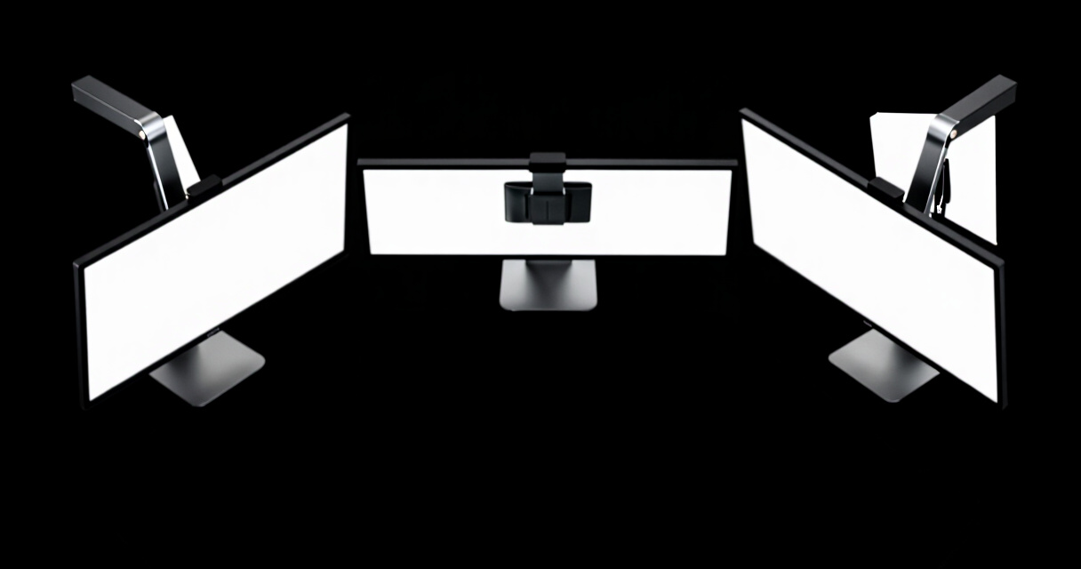 best triple monitor arm for productivity