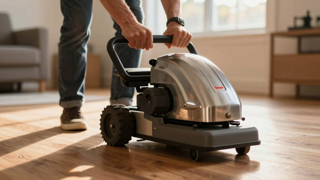 rotary floor machine