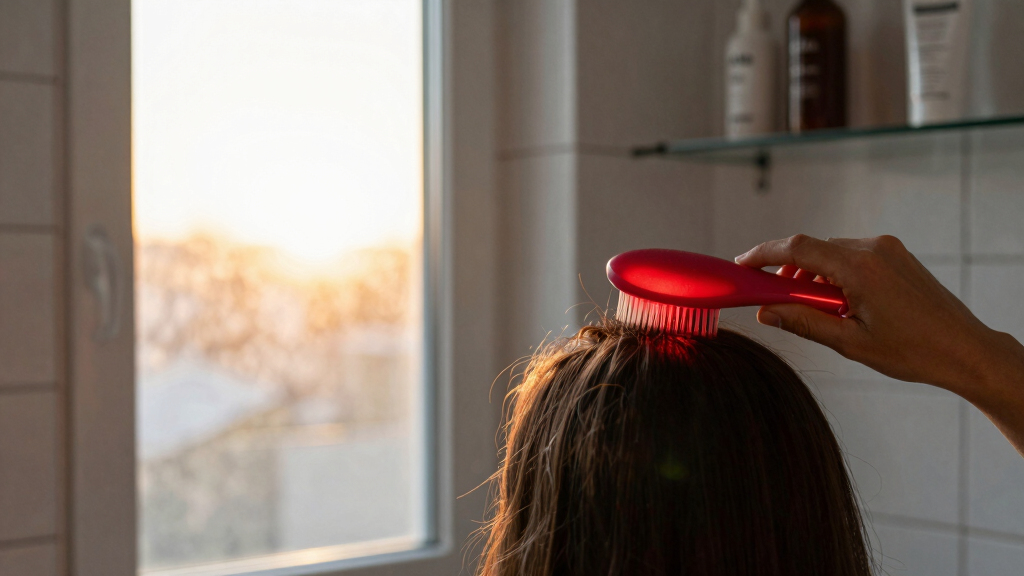 best hair growth brush with red light