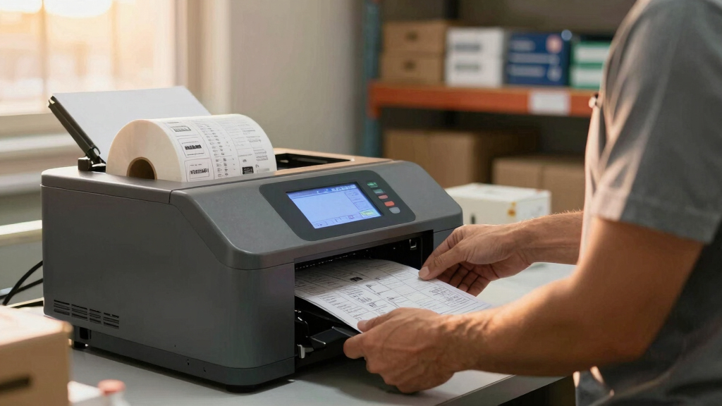 best industrial label printer for high-volume shipping labels