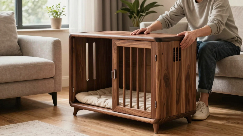 best premium dog crate furniture large