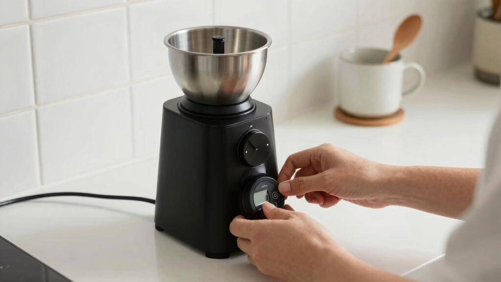 best coffee grinder with timed dosing