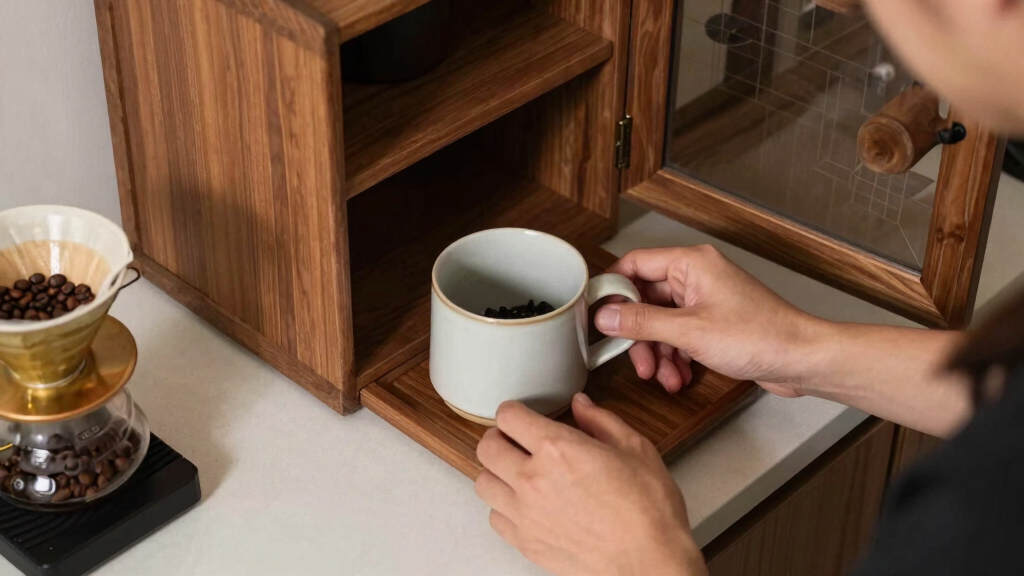 best coffee station cabinet