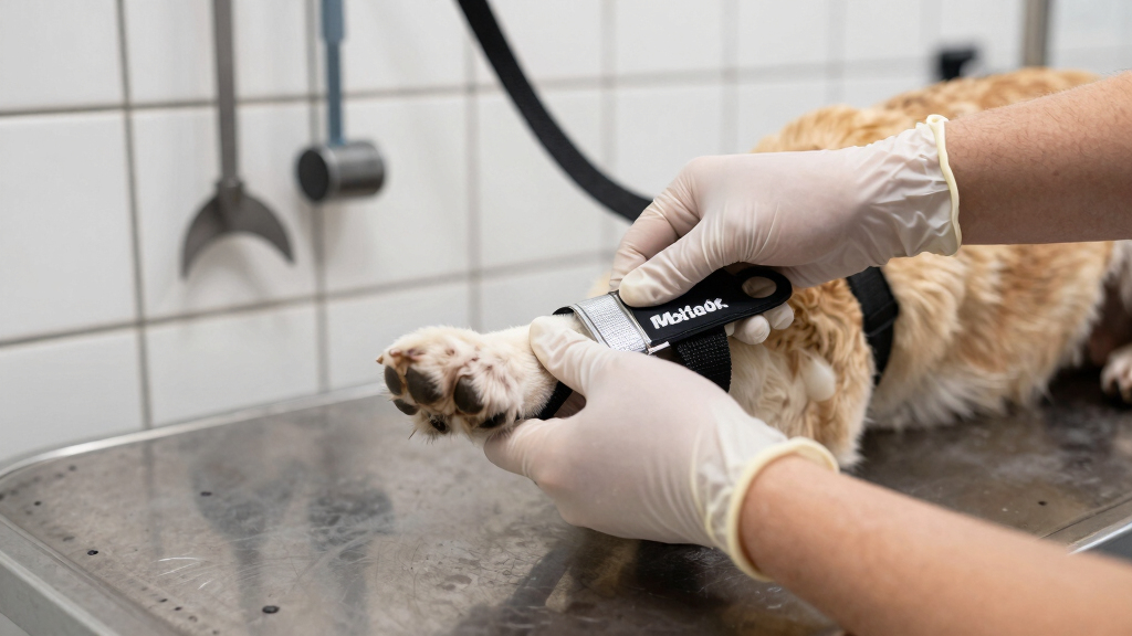 best grooming arm with restraint kit premium