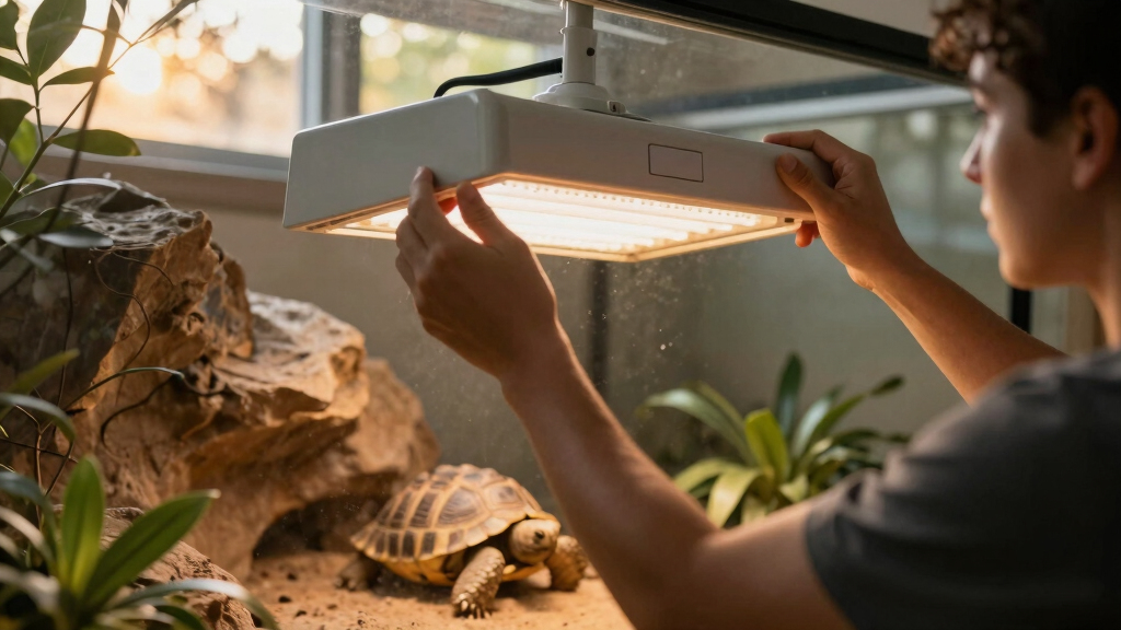 best UVB kit for tortoise enclosure