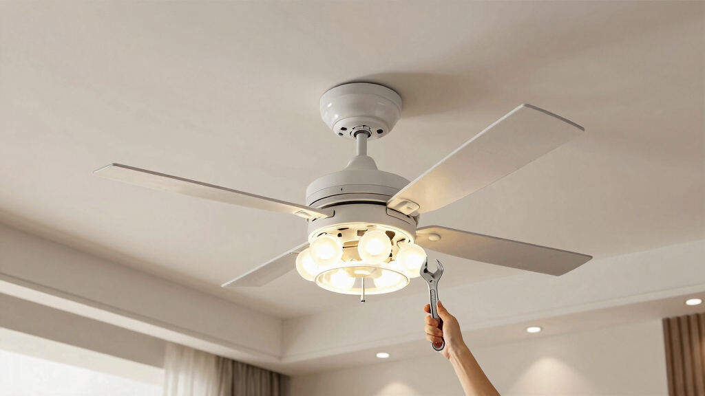 best oversized ceiling fans with lights