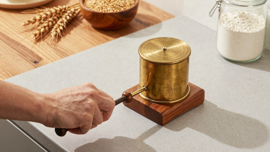 best grain mill for home flour