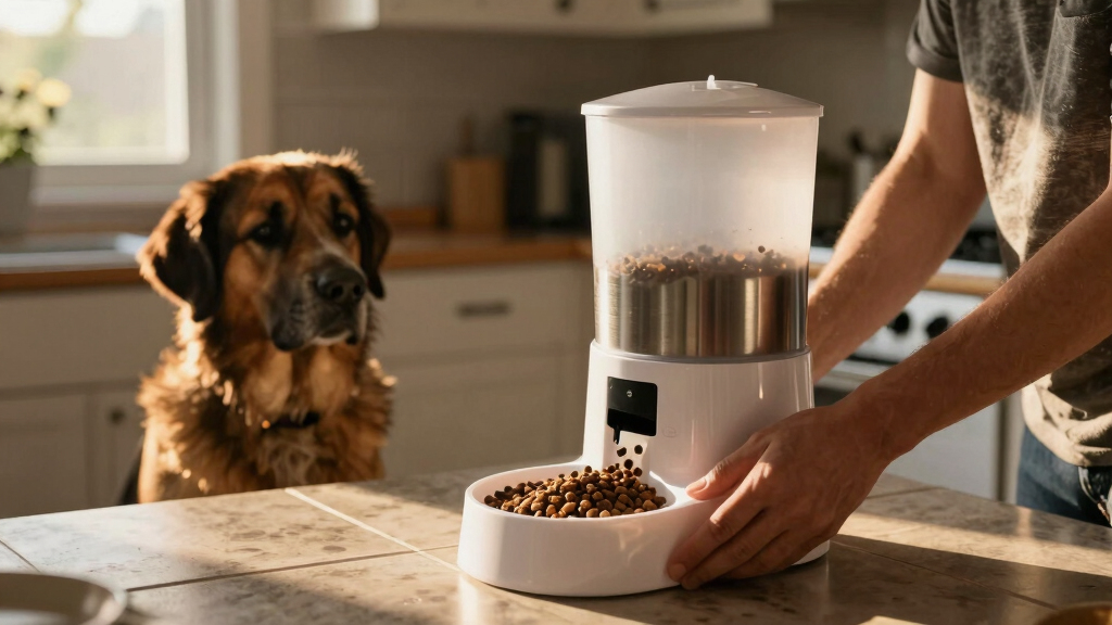 best automatic feeder for large-breed dogs