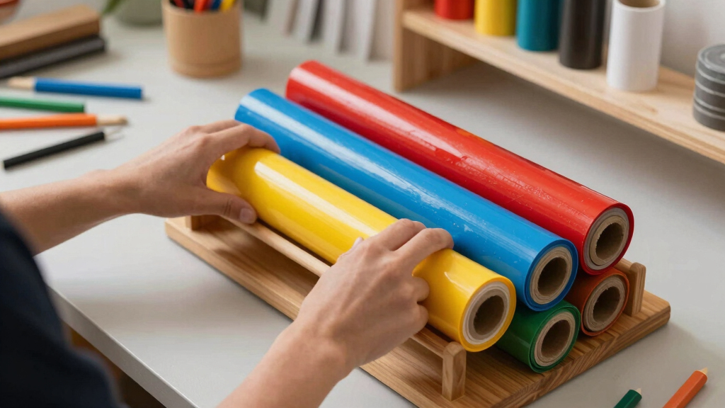 best vinyl roll storage organizer